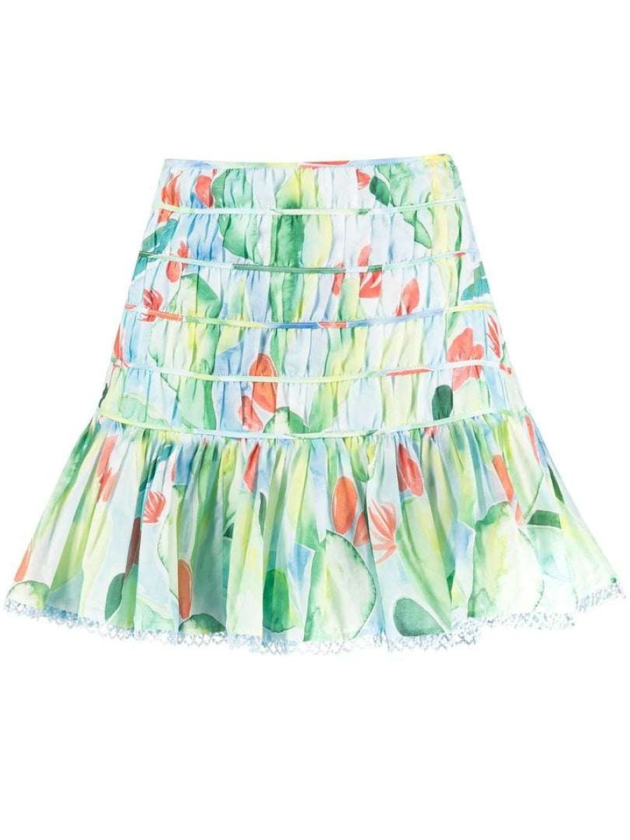 Clothing * | Charo Ruiz 'Gia' Multicoloured Skirt