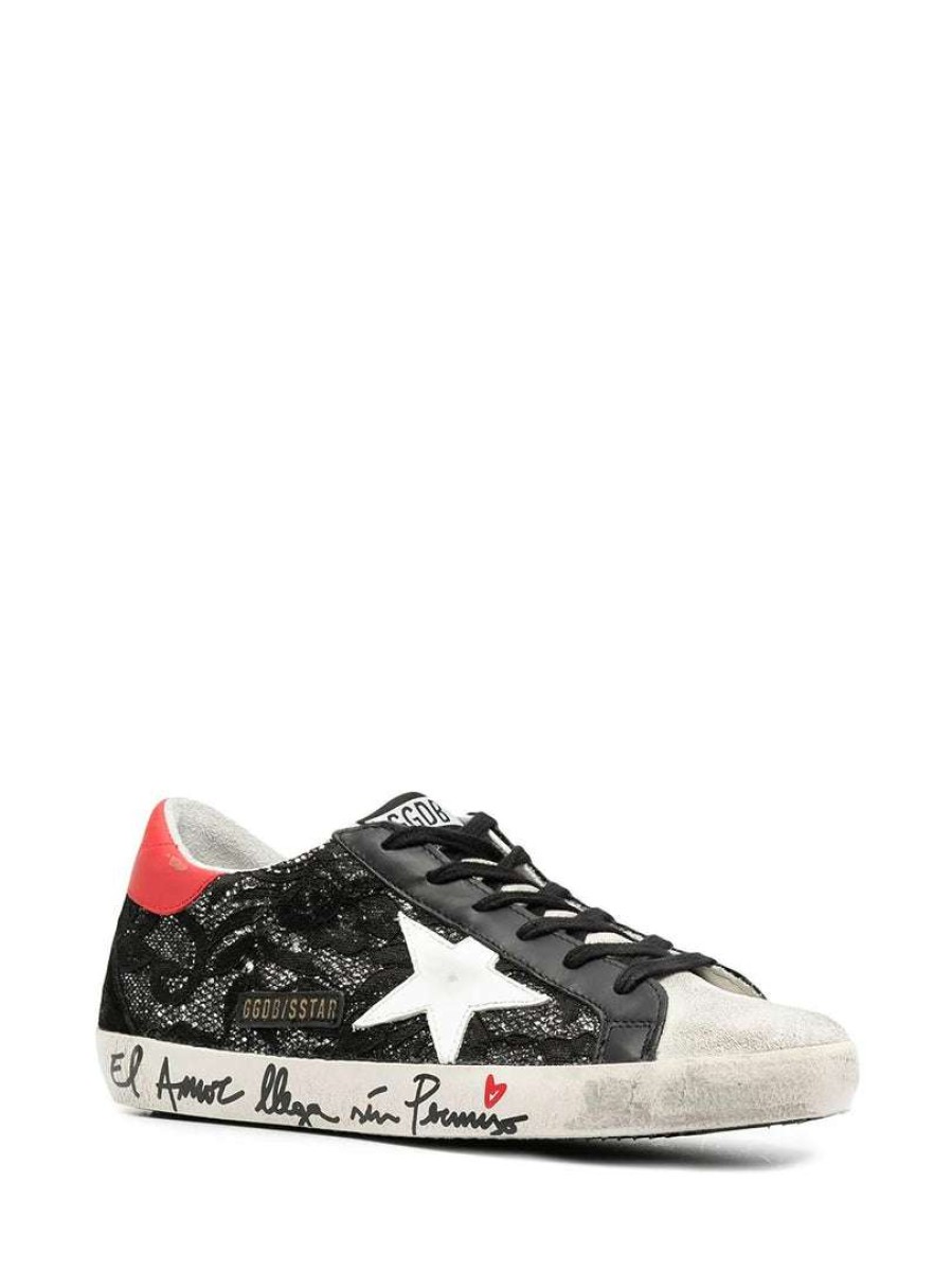 Shoes * | Golden Goose 'Superstar' Ornate Embroidery Trainers