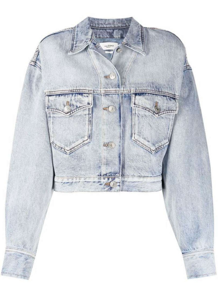 Clothing * | Isabel Marant Etoile Clothing Oversized 'Tadia' Denim Jacket