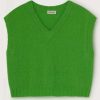 Clothing * | American Vintage Clothing Green 'Pinobery' Knit Vest