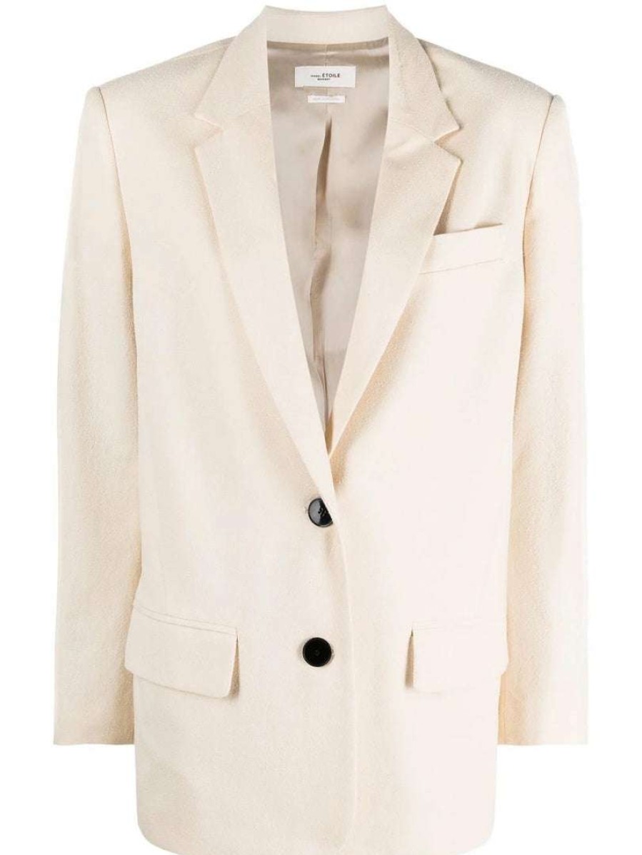 Clothing * | Isabel Marant Etoile Oversized 'Ilindo' Textured Blazer