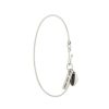 Accessories * | Isabel Marant Accessories Black And Silver 'Amer' Bracelet