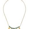 Accessories * | Isabel Marant Green 'Harlow' Necklace