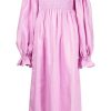 Clothing * | Sleeper Pink 'Atlanta' Midi Dress Clothing