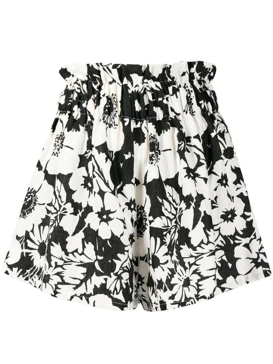 Clothing * | Faithfull The Brand Clothing 'Habana' Floral High Waist Shorts