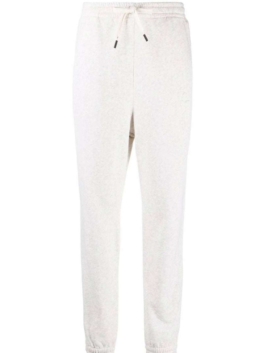 Clothing * | Isabel Marant Etoile Clothing Ecru 'Maloni' Jogging Bottoms