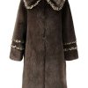 Clothing * | Shrimps 'Brandy' Long Faux Fur Coat Clothing