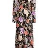 Clothing * | Rixo London 'Greta' Peony Midi Dress