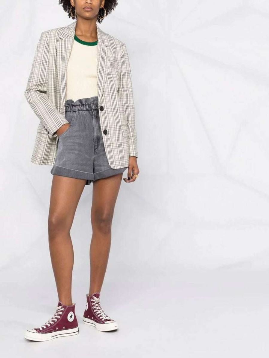 Clothing * | Isabel Marant Etoile 'Ilindo' Textured Check Blazer