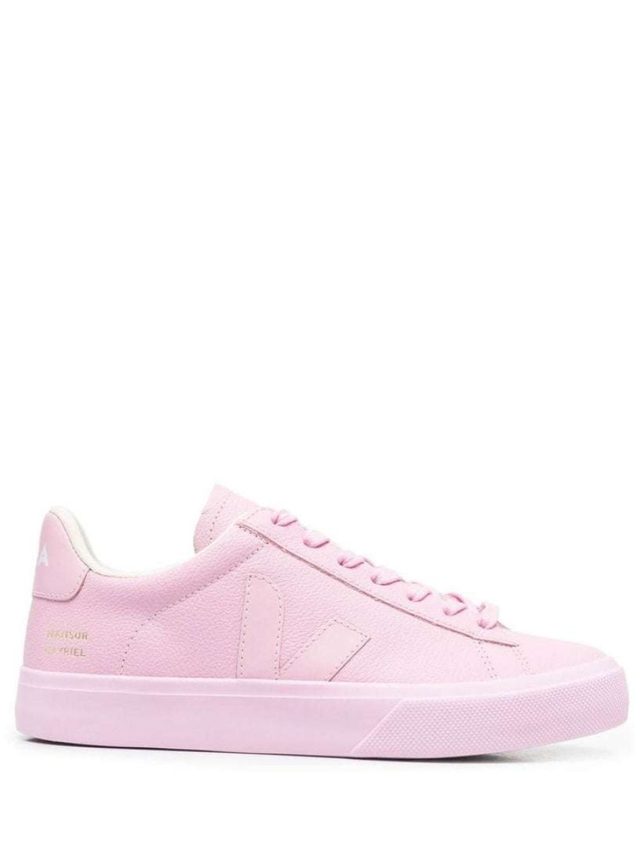 Shoes * | Mansur Gavriel X Veja Shoes 'Pink Campo Trainers'