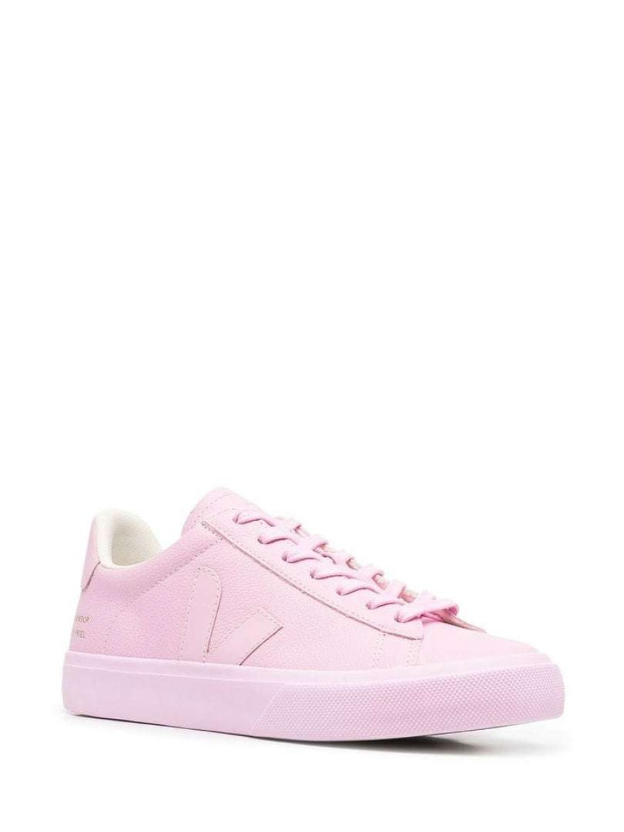 Shoes * | Mansur Gavriel X Veja Shoes 'Pink Campo Trainers'