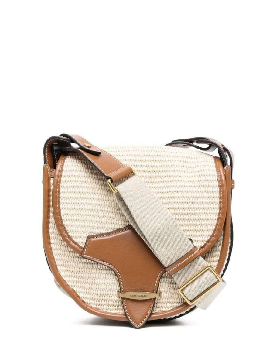 Bags * | Isabel Marant Bags 'Botsy' Woven Bag