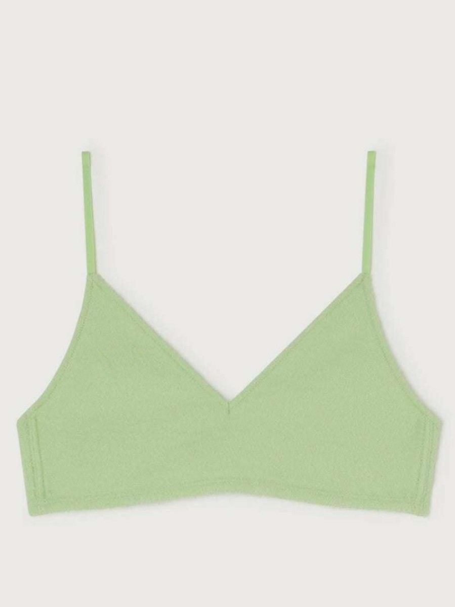 Clothing * | American Vintage Clothing Green 'Bobypark' Bralette