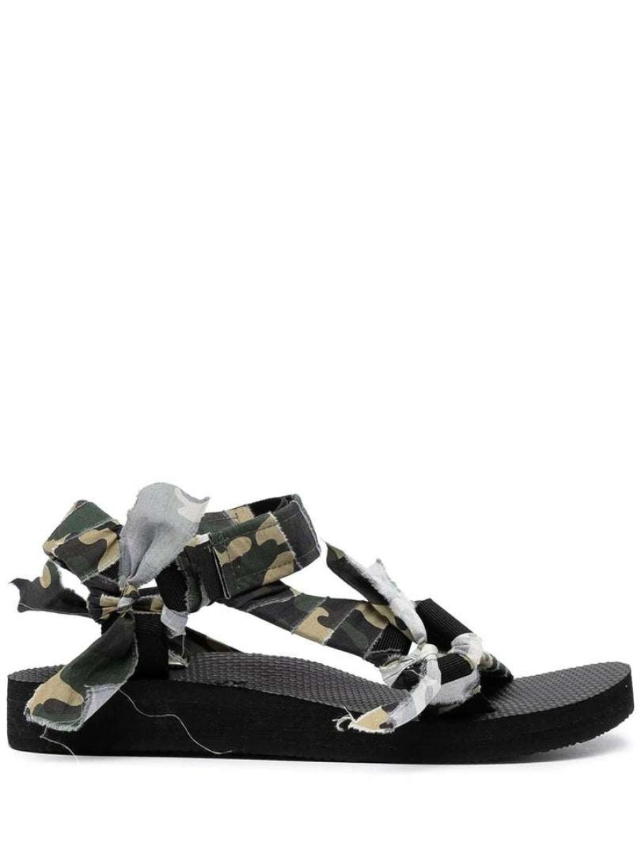 Shoes * | Arizona Love Shoes Camo 'Trekky Bandana' Sandals