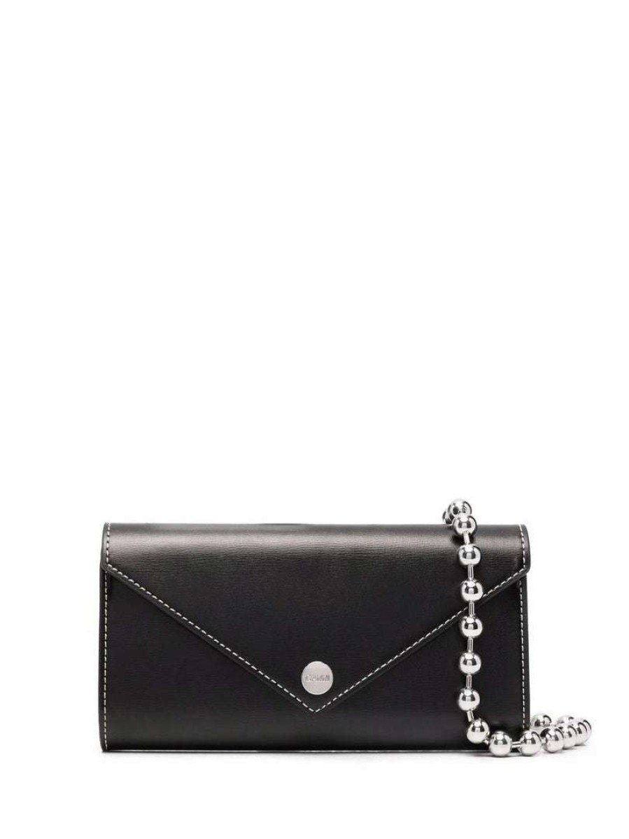 Bags * | Ganni Black 'Bauble Chain Mini Handbag'