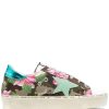 Shoes * | Golden Goose 'Tropical Print Platform Sneakers' Shoes