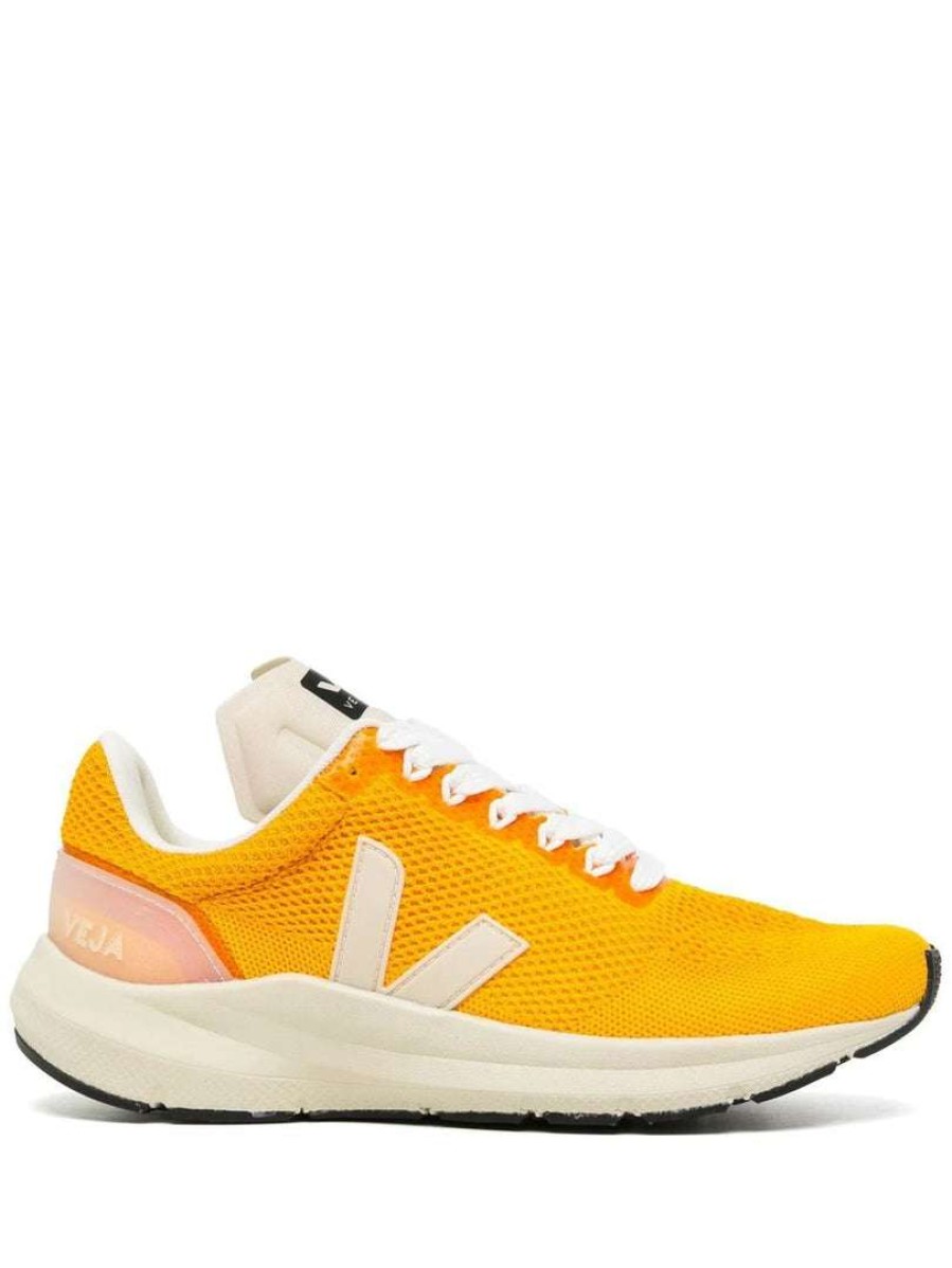 Shoes * | Veja Orange 'Marlin Lt V-Knit Trainers' Shoes