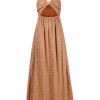 Clothing * | Faithfull The Brand 'La Costa' Wave Print Maxi Dress Clothing