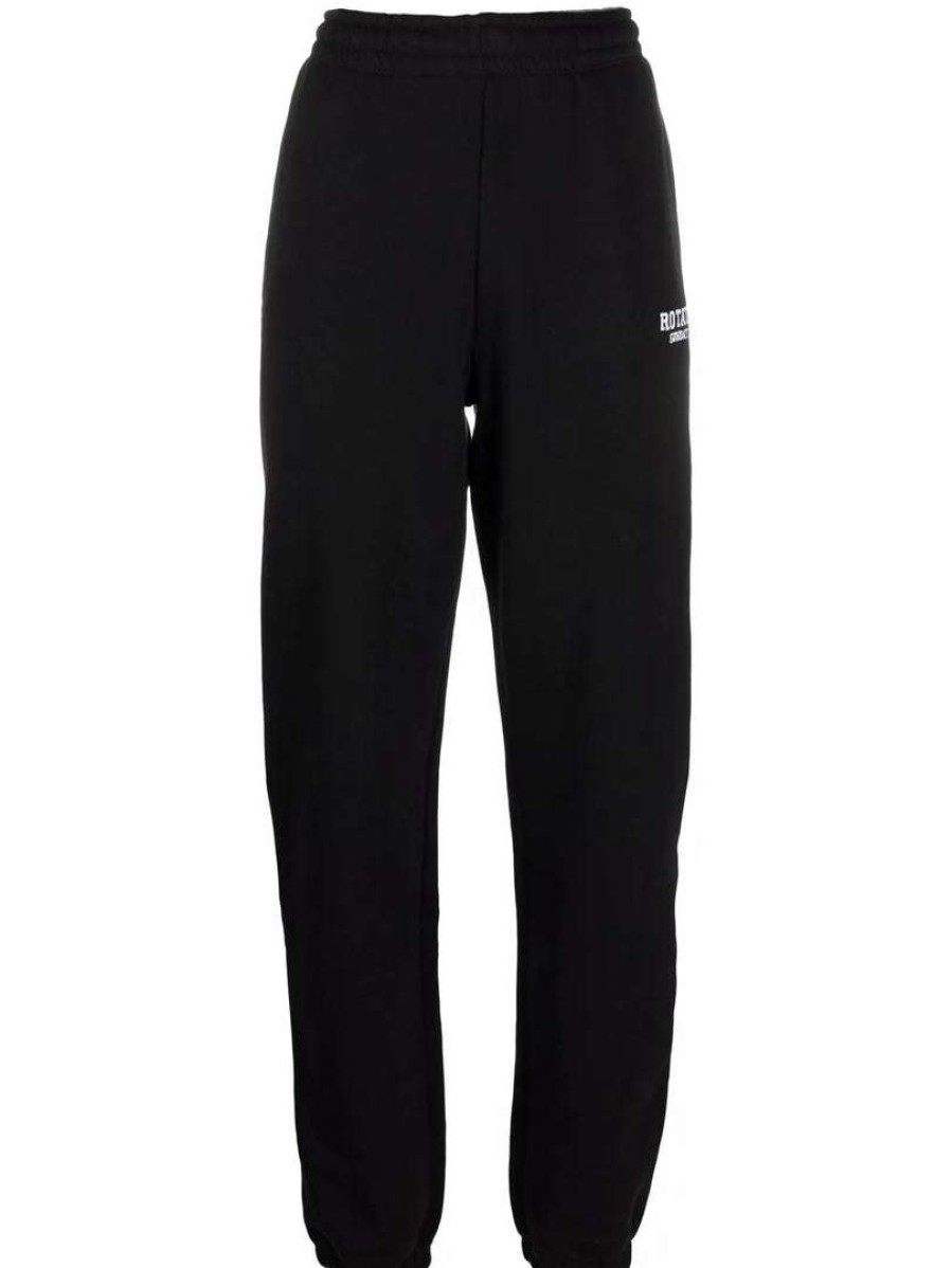 Clothing * | Rotate 'Mimi' Black Logo Sweatpants Clothing