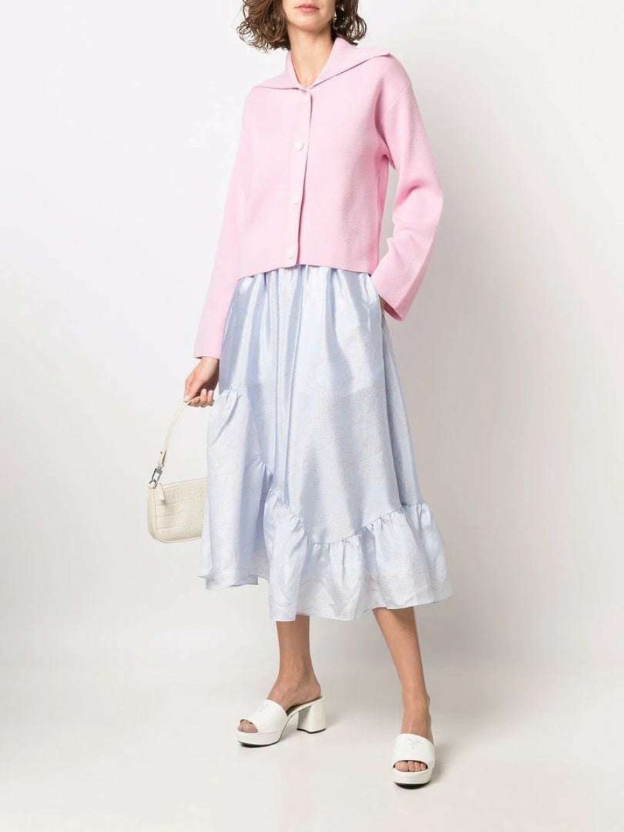 Clothing * | Baum Und Pferdgarten Light Blue 'Stone' Skirt Clothing