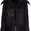 Clothing * | Moncler Black 'Homogyne' Bomber Jacket