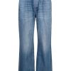 Clothing * | Alexander Wang Oversized 'Elasticated Wide Leg Jeans'