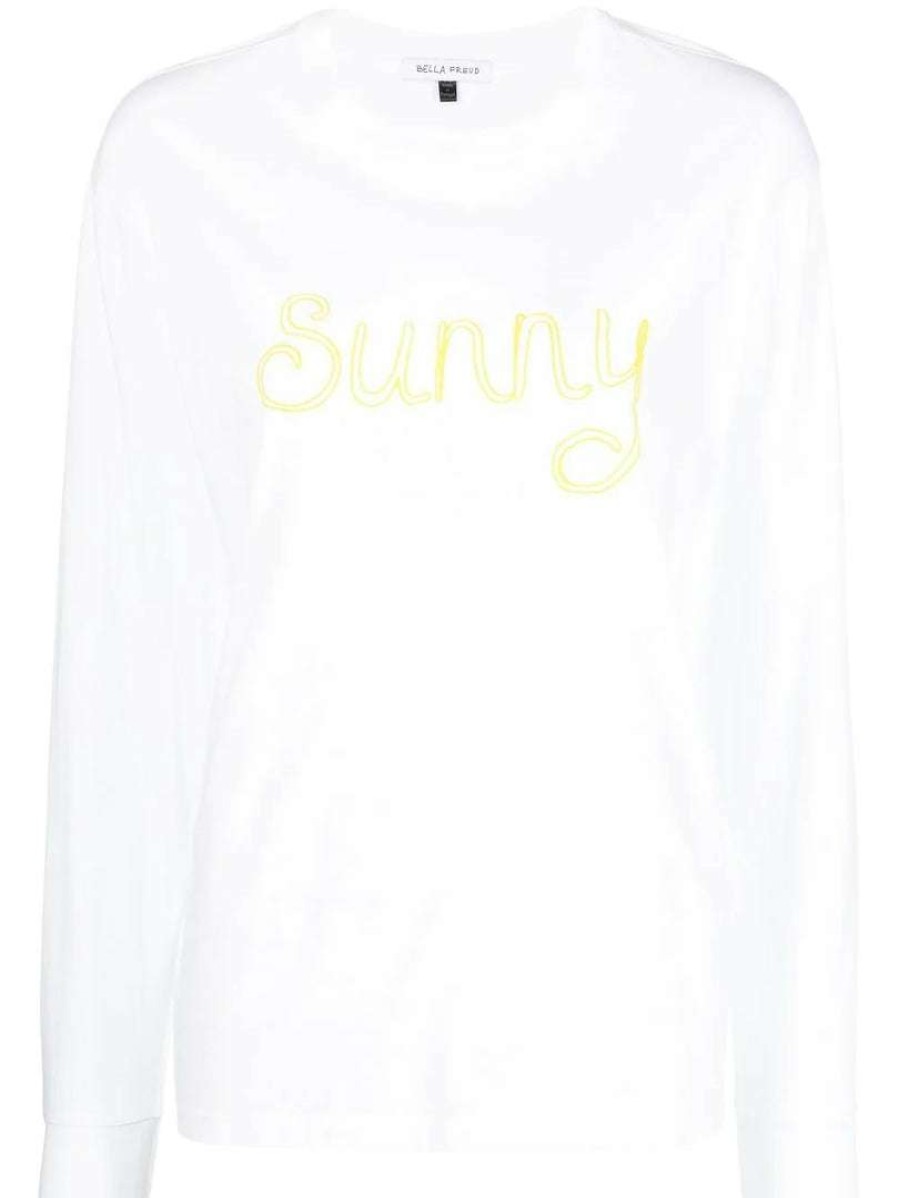 Clothing * | Bella Freud 'Sunny' Long Sleeve Top Clothing