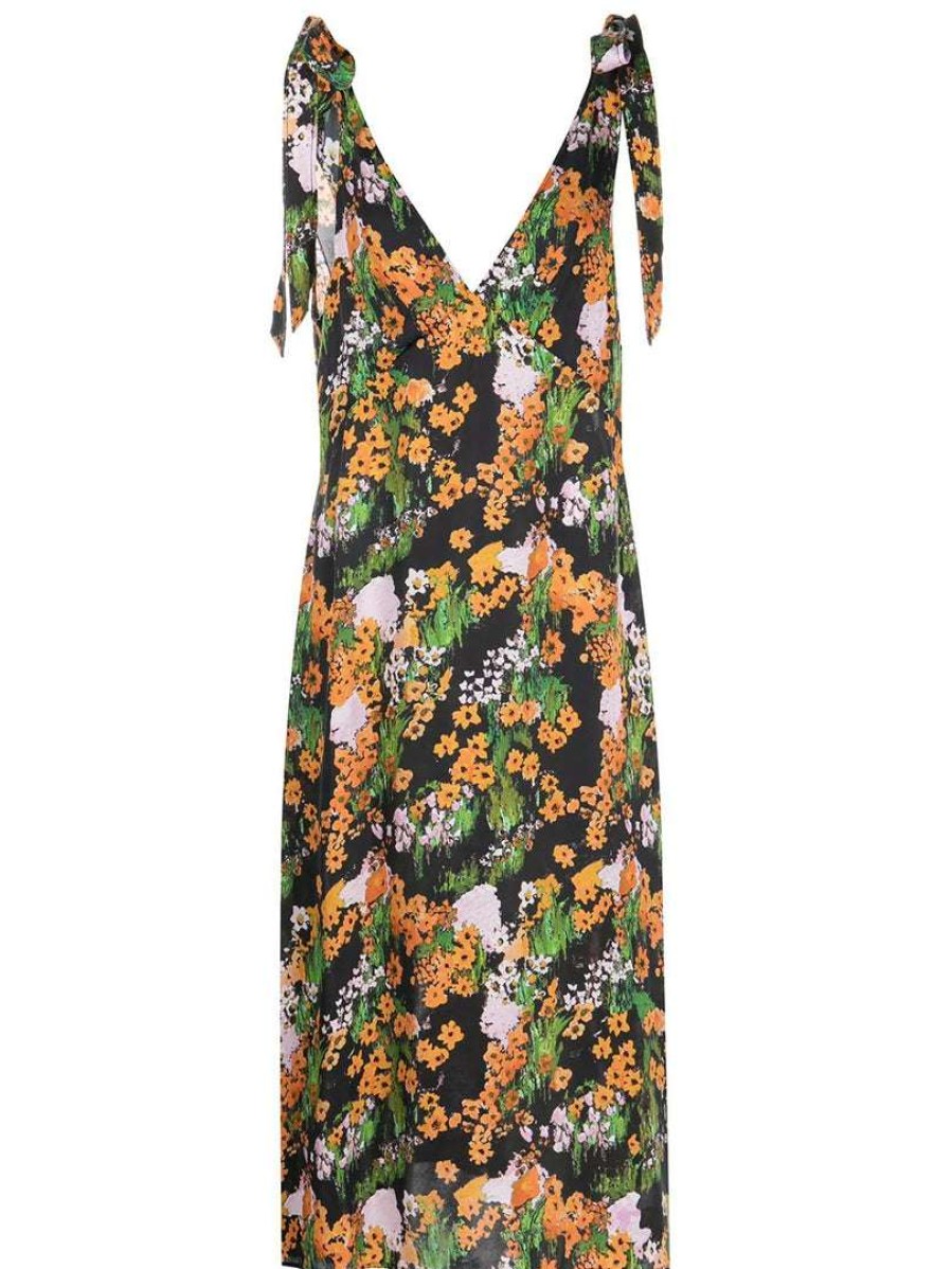 Clothing * | Stine Goya 'Naima' Floral Midi Dress