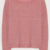 Clothing * | American Vintage Rose Pink 'Razpark' Wool Blend Sweater Clothing