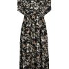 Clothing * | Ba&Sh Clothing 'Floe' Floral Midi Dress