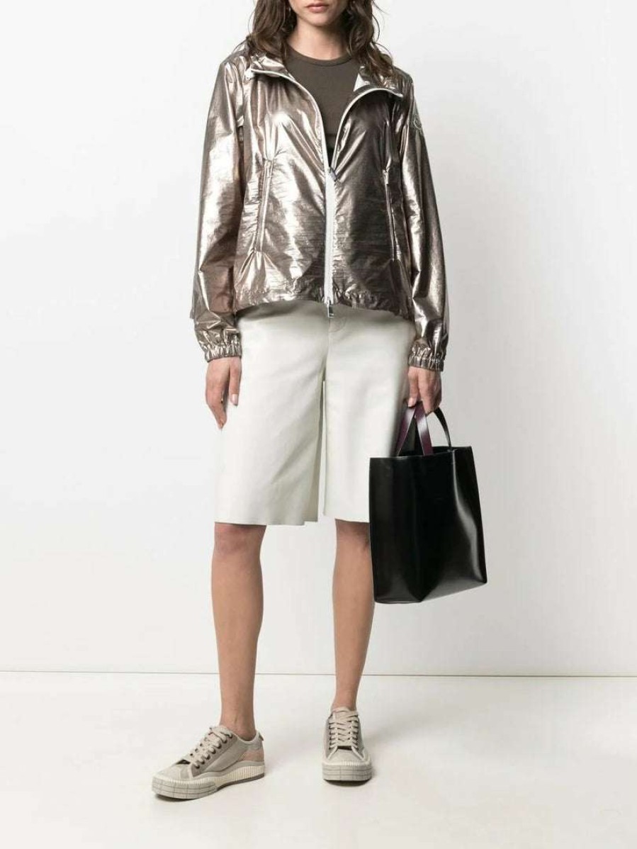 Clothing * | Moncler 'Eschamali' Metallic Bronze Jacket