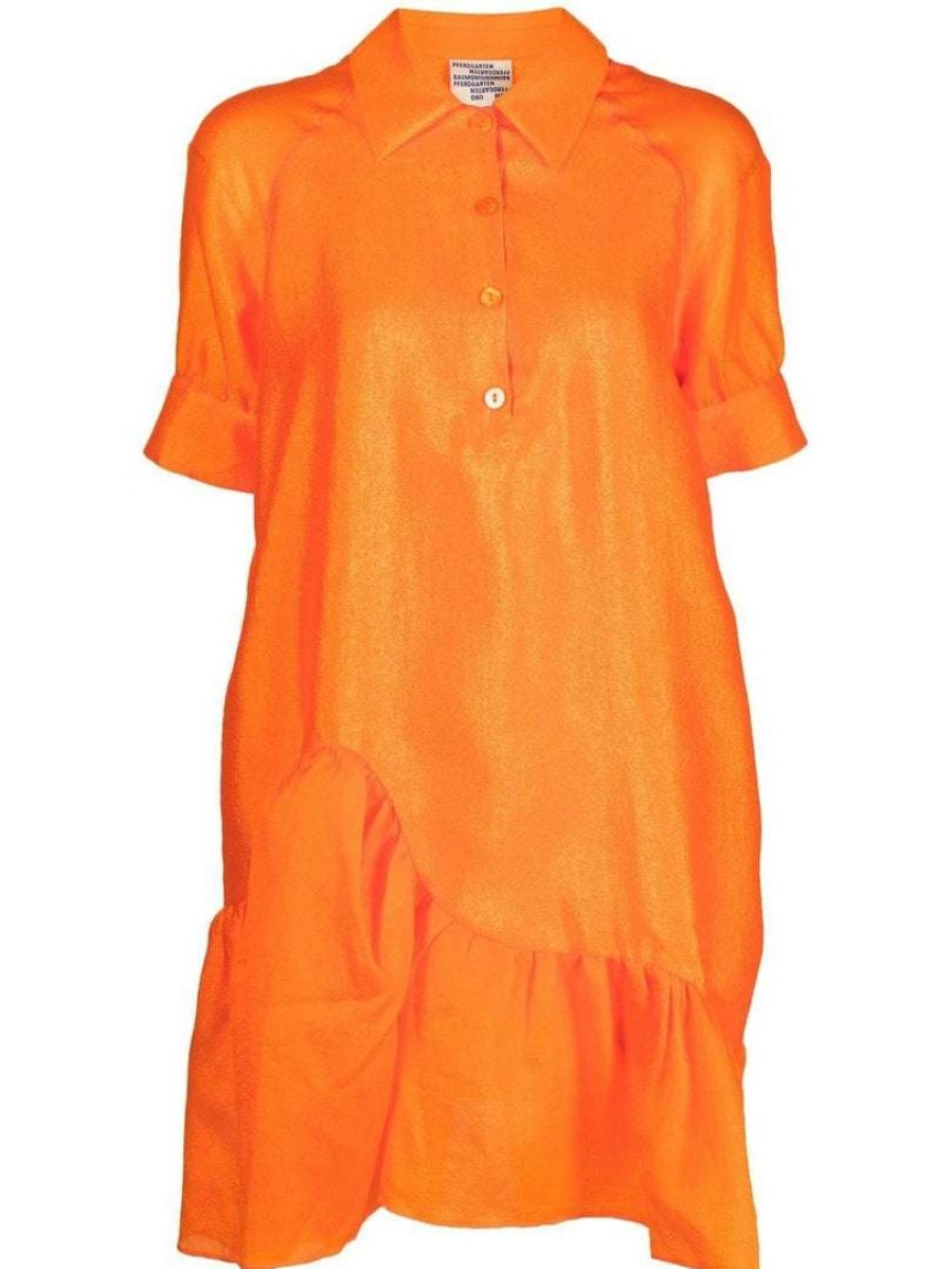 Clothing * | Baum Und Pferdgarten Clothing Orange 'Alani' Dress