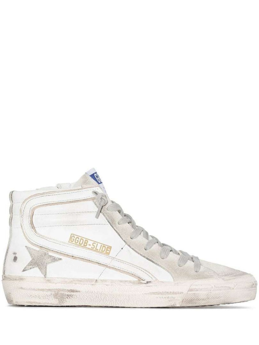 Shoes * | Golden Goose Shoes 'Slide High-Top Sneakers'