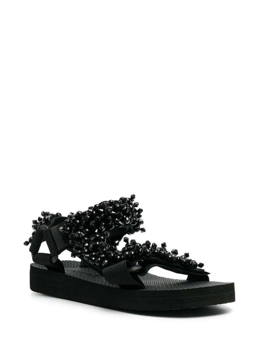 Shoes * | Arizona Love 'Trekky Pearl' Sandals Black