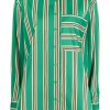 Clothing * | Baum Und Pferdgarten Green 'Mesa' Striped Shirt