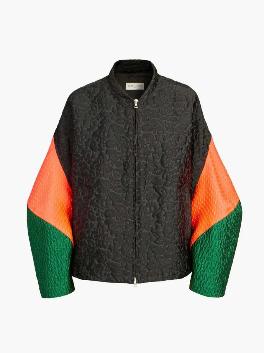 Clothing * | Dries Van Noten Clothing Oversized 'Vola' Bomber Jacket