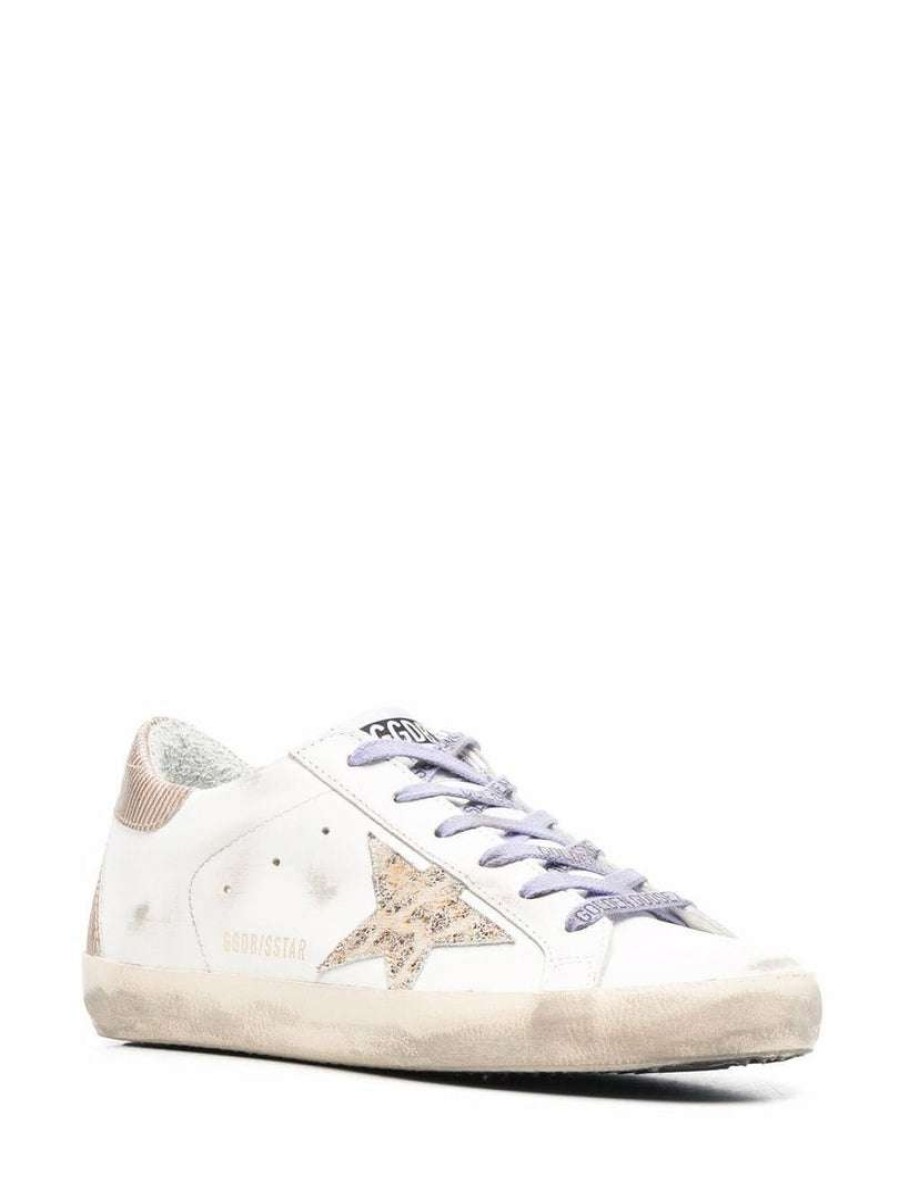 Shoes * | Golden Goose 'Leopard Star Trainers'