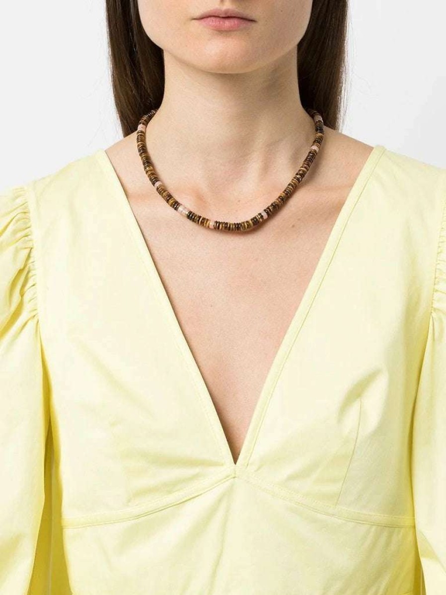 Accessories * | Anni Lu 'Eye Of The Tiger Necklace'