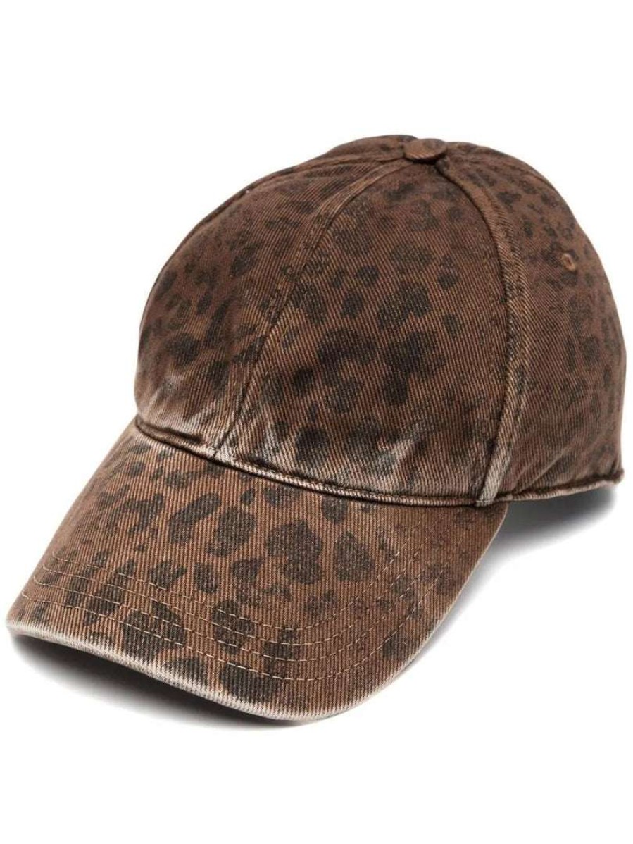 Accessories * | Golden Goose 'Leopard Baseball Cap'