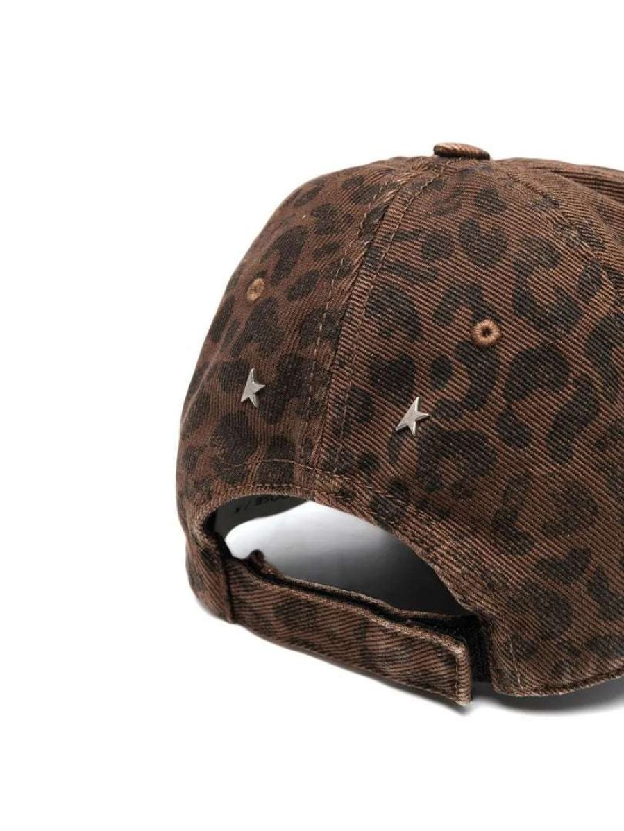 Accessories * | Golden Goose 'Leopard Baseball Cap'