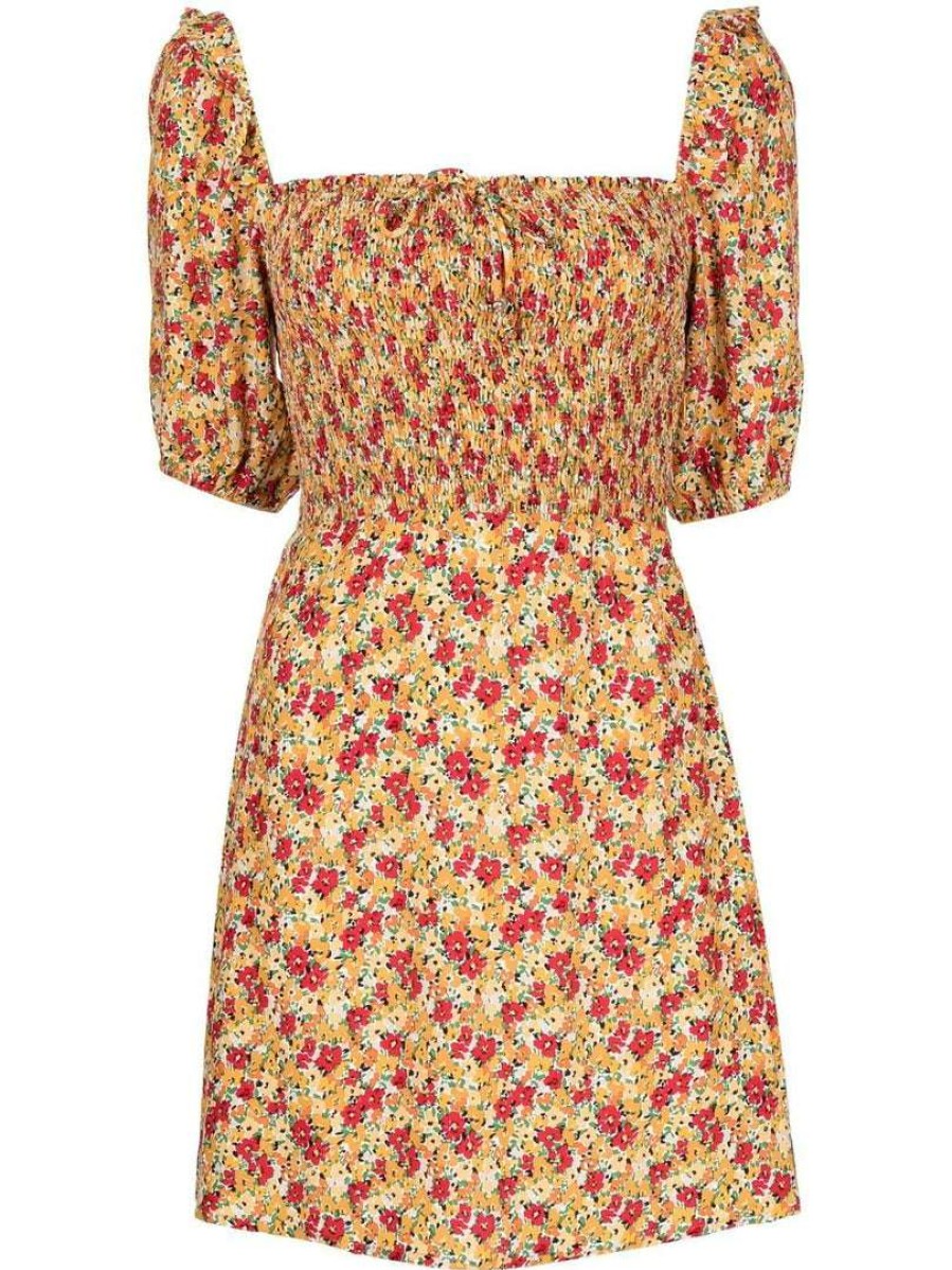 Clothing * | Faithfull The Brand 'Il Carro' Floral Mini Dress