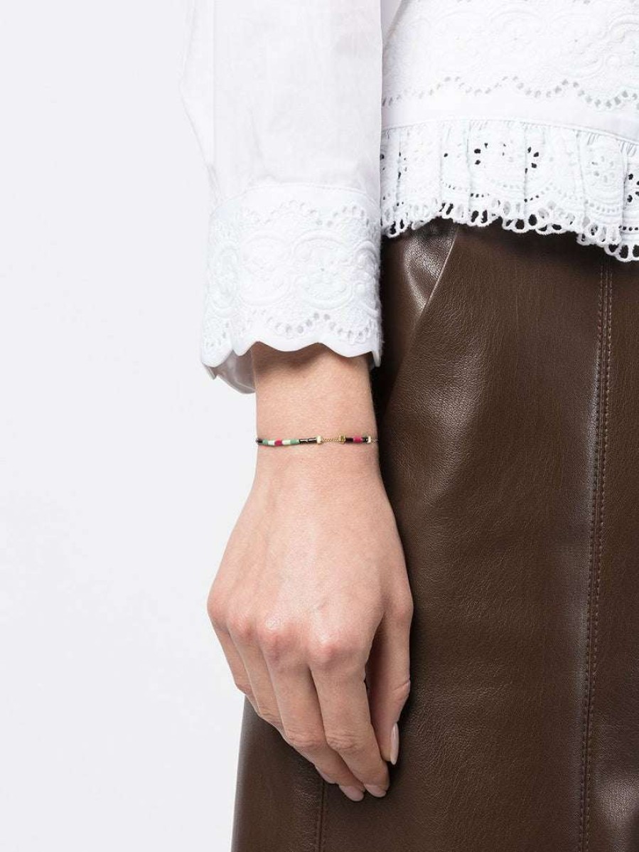 Accessories * | Isabel Marant 'Colour Stripe Bracelet'