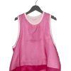 Clothing * | Dries Van Noten Clothing Pink 'Hanato' Sheer Tank Top