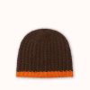 Accessories * | Resume Brown 'Hand Knitted Beanie' Accessories