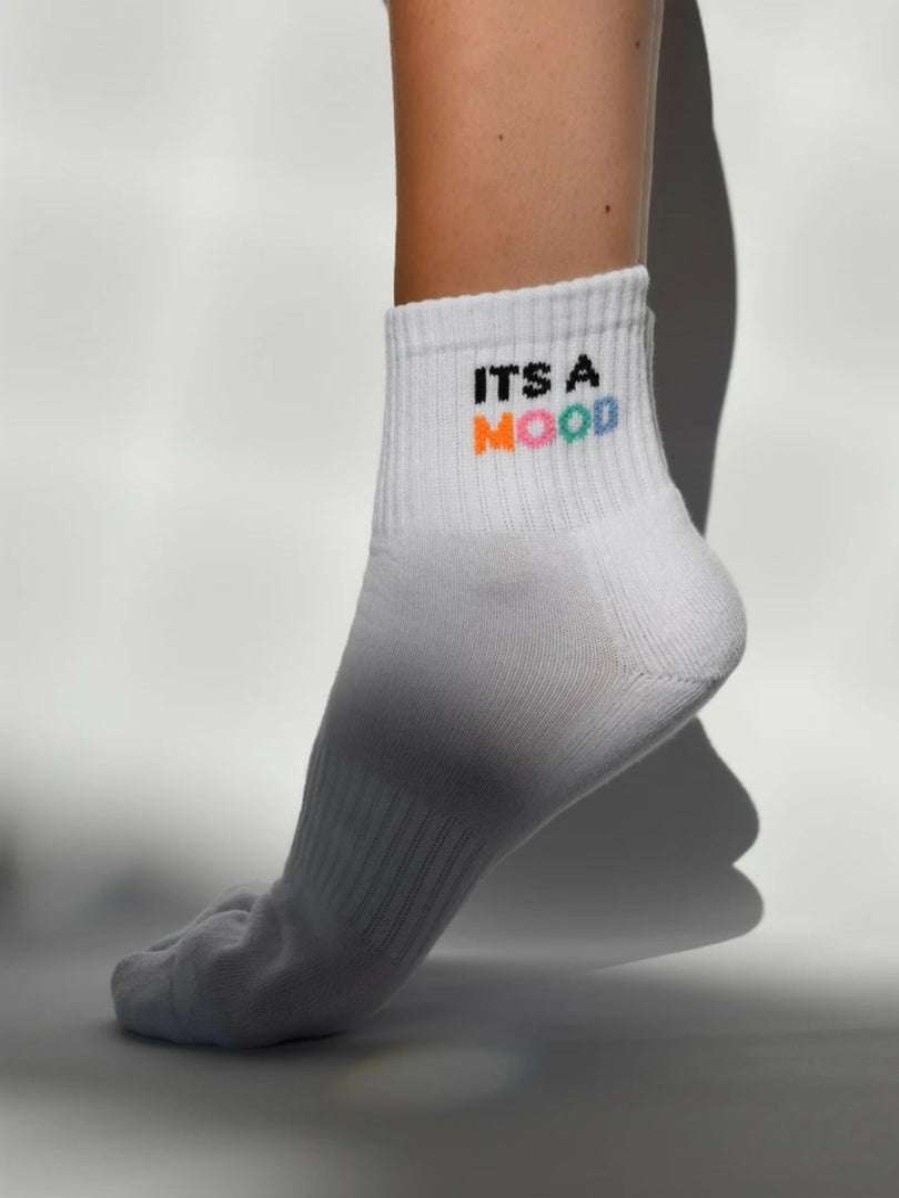 Accessories * | Soxygen Unisex 'Its A Mood' Ankle Socks Accessories