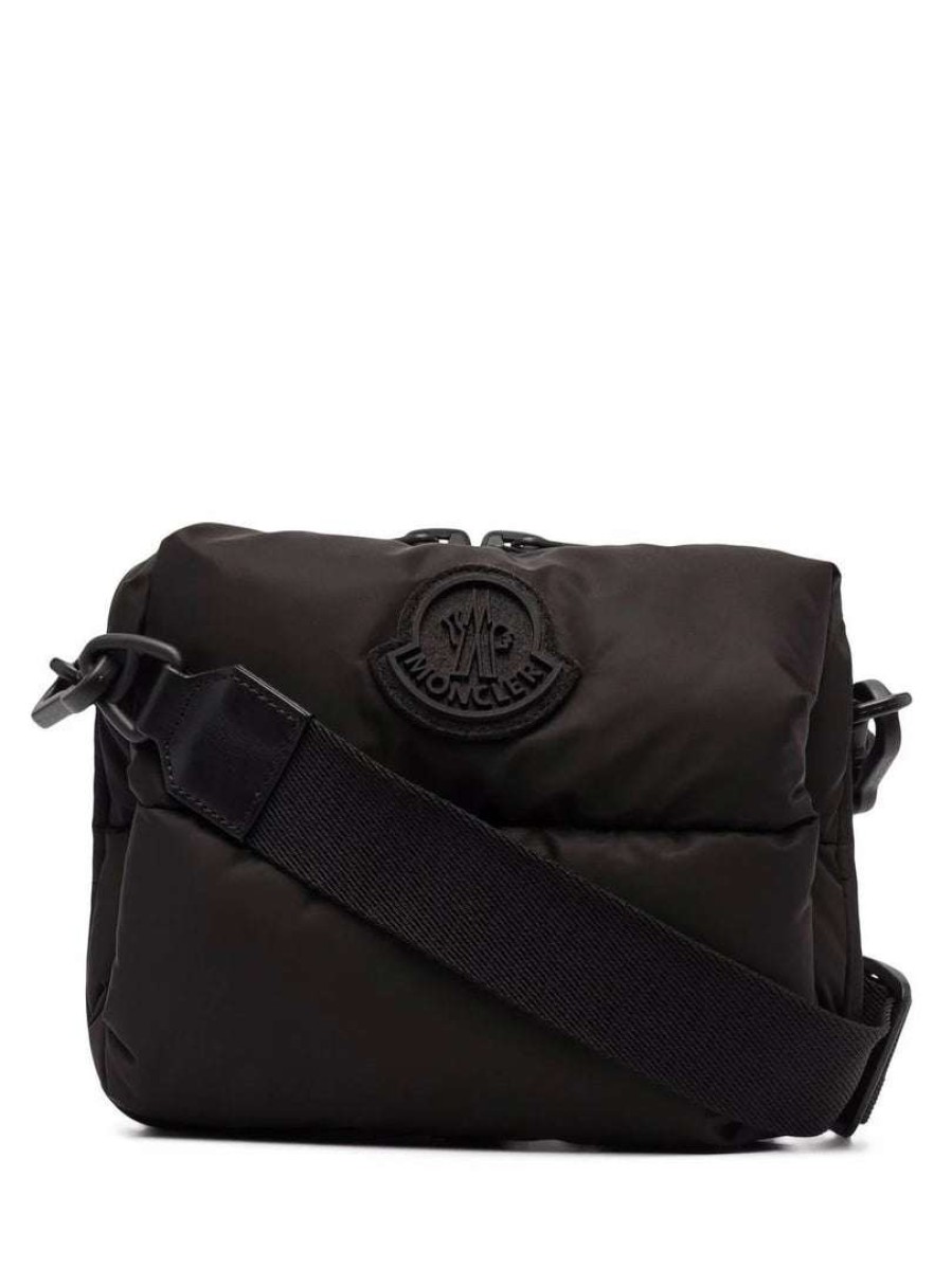 Bags * | Moncler Black 'Legere' Cross Body Bag