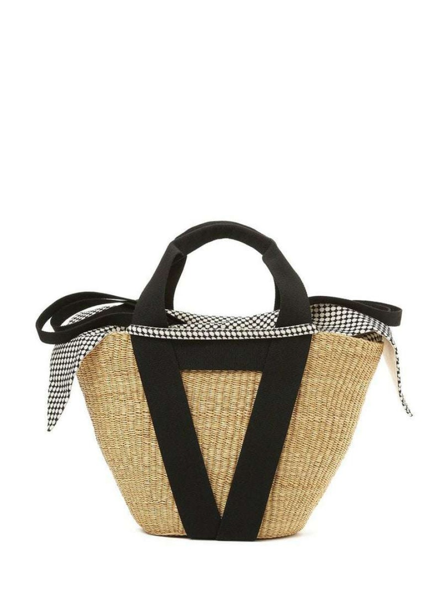 Bags * | Muun 'Triade' Straw Bag Bags