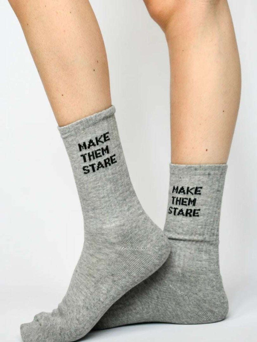 Accessories * | Soxygen Unisex 'Make Them Stare' Classic Socks