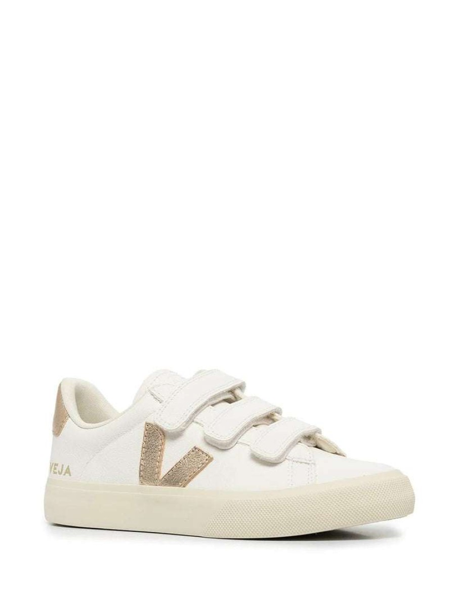 Shoes * | Veja 'Recife' Gold Detail Velcro Trainers Shoes