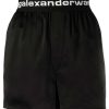 Clothing * | Alexanderwang.T 'Silk Logo Shorts' Clothing